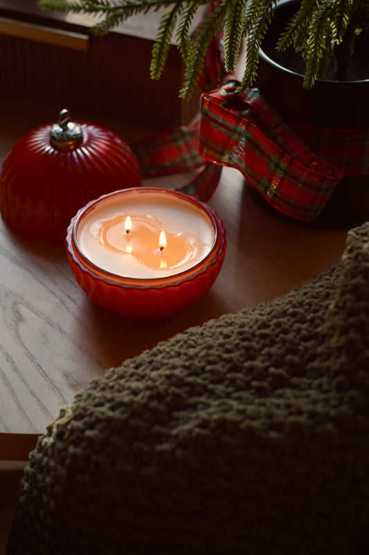 Comfort & Joy | Glass Ornament Candle