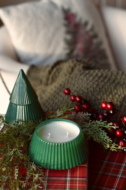 Adorn | Glass Tree Candle