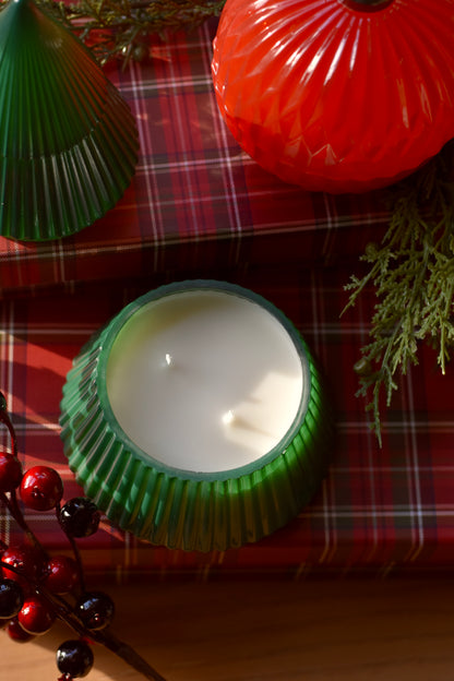 Adorn | Glass Tree Candle