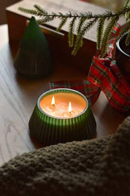 Adorn | Glass Tree Candle