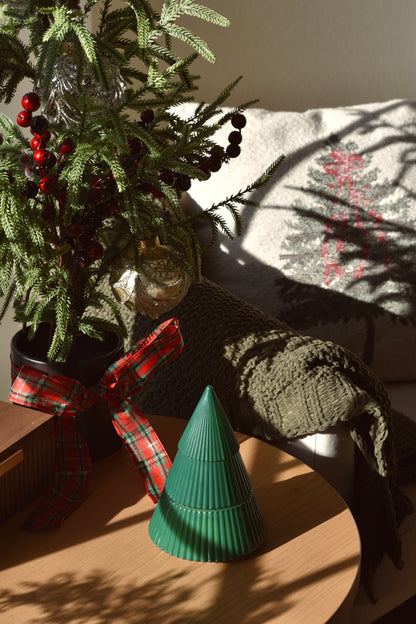 Adorn | Glass Tree Candle